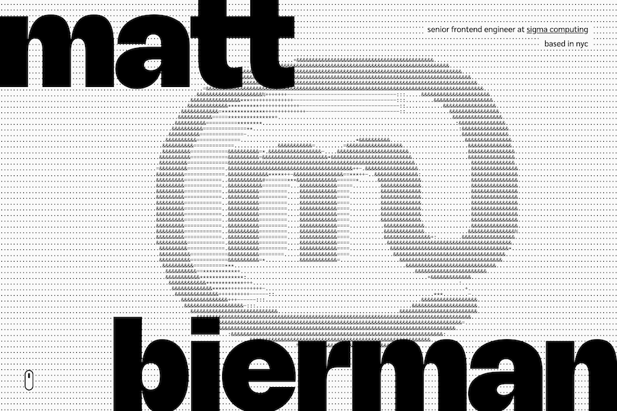 Matt Bierman - Portfolio