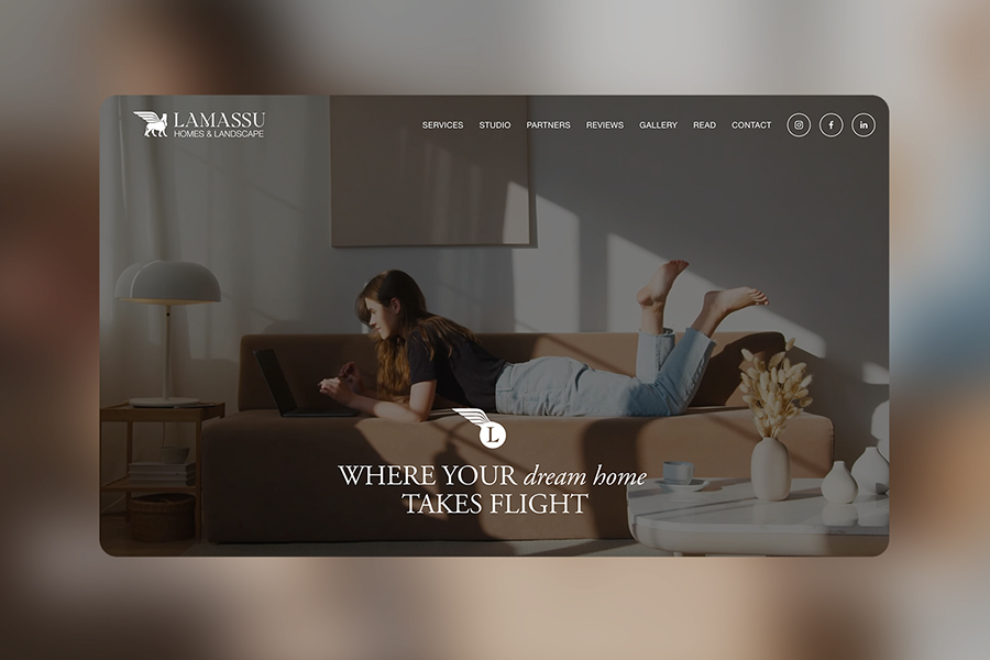 Lamassu Homes Website Design