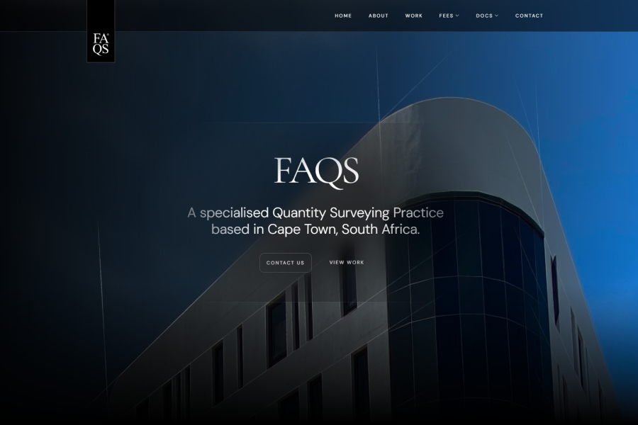 FAQS | FA Quantity Surveyors