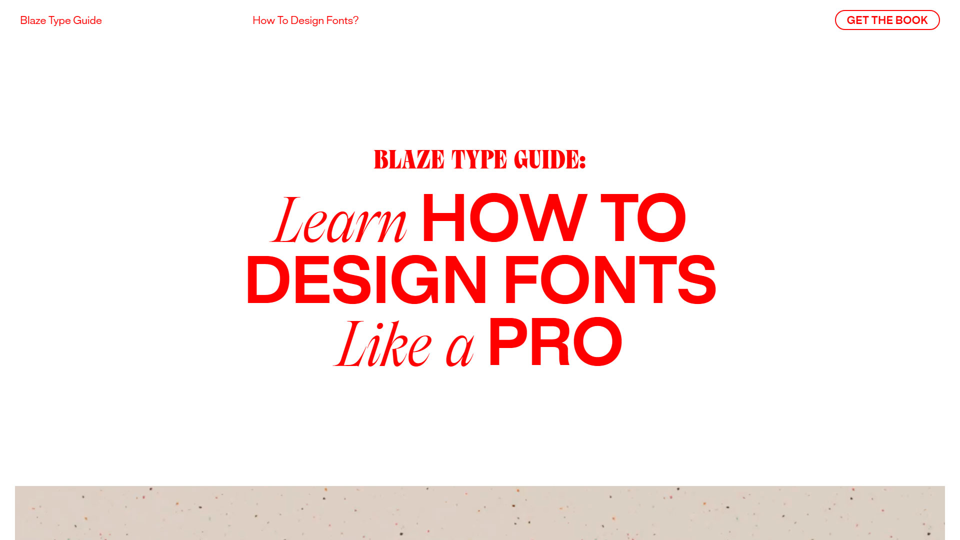How to Design Fonts?